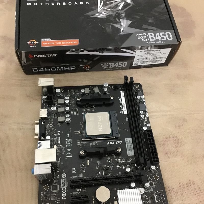 vendo kit upgrade a320mh biostar+ryzen 3500 para jogos - Computadores e  acessórios - Petrópolis, Manaus 1252386446