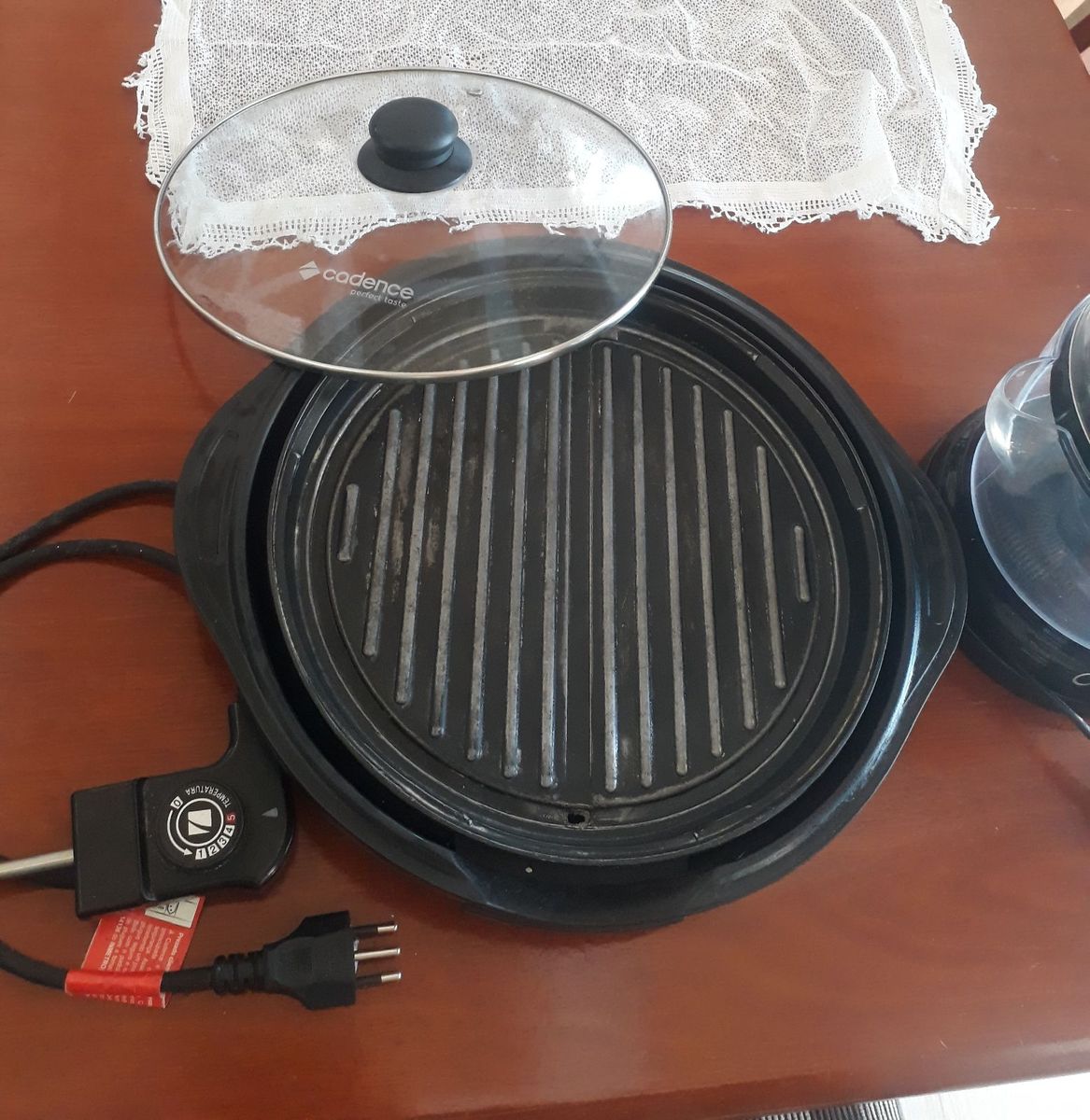 Kit Grill e Espremedor Móvel de Cozinha Cadence Usado 81483150 enjoei