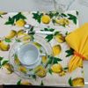 kit guardanapos oxford amarelo canário | toque de elegância à mesa - panos & guardanapos design de mesa
