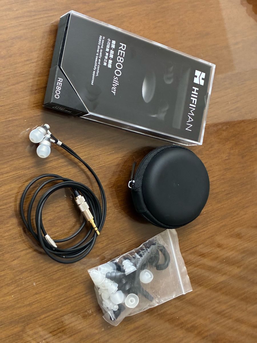 Kit Hifi Fone Hifiman Re800 Silver Dac Dongle Artti T10 Item Info 