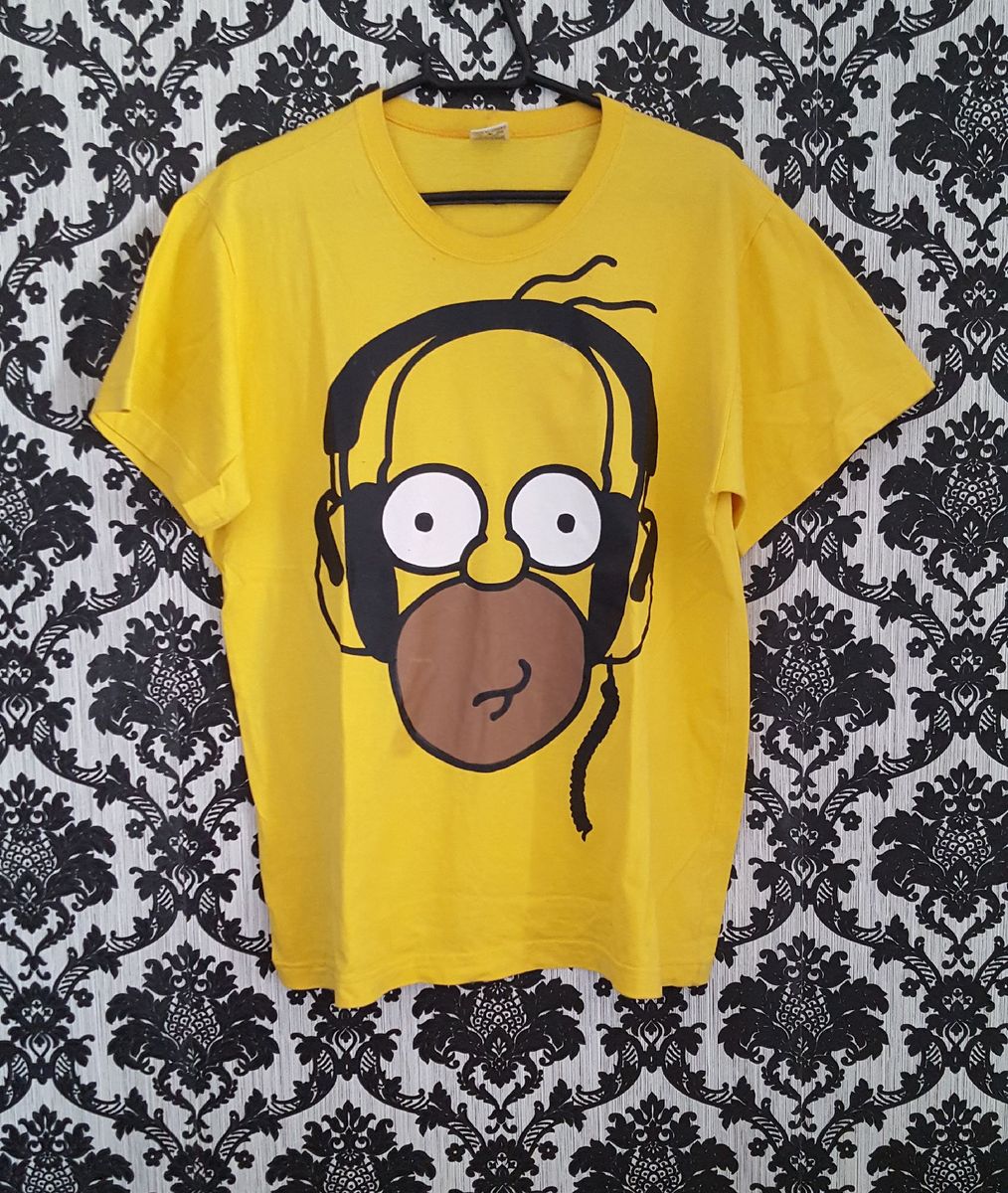 camisa dos simpsons