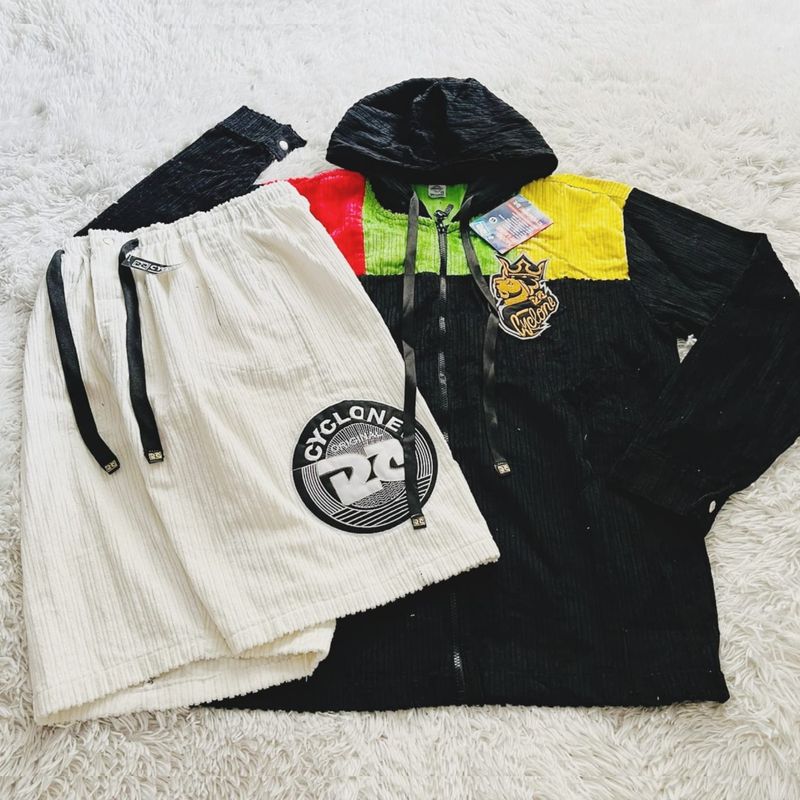 Reggae Jaqueta Da Cyclone Blusa Cyclone Reggae Outlet