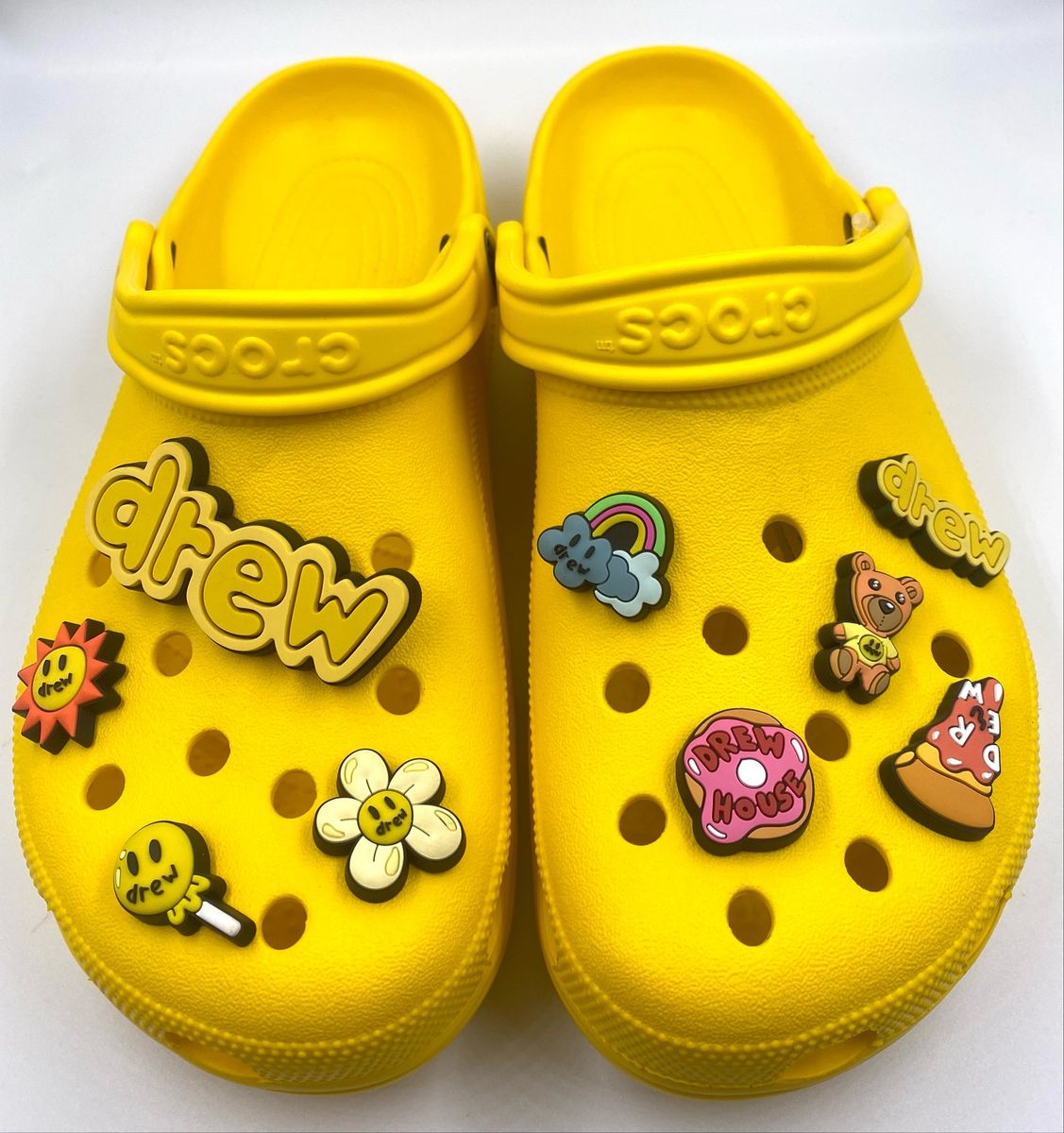 Kit Jibbitz para Crocs , Drew House Justin Bieber Produto Masculino