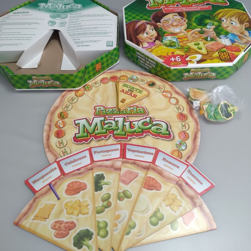 Brinquedo jogo da pizza maluca