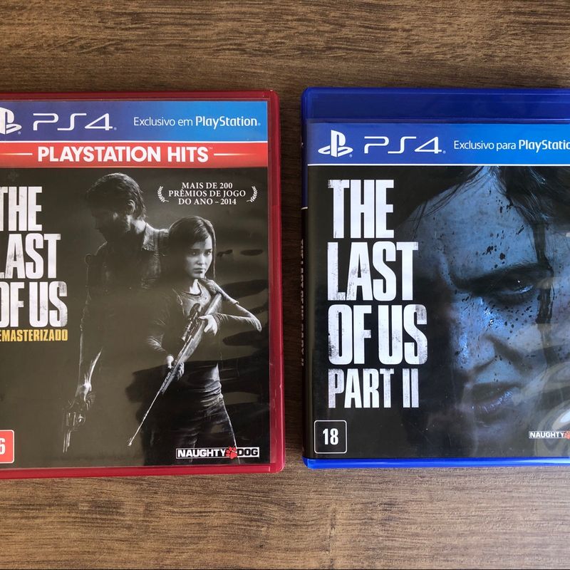 Kit Jogo The Last Of Us 1 e 2 - PS4
