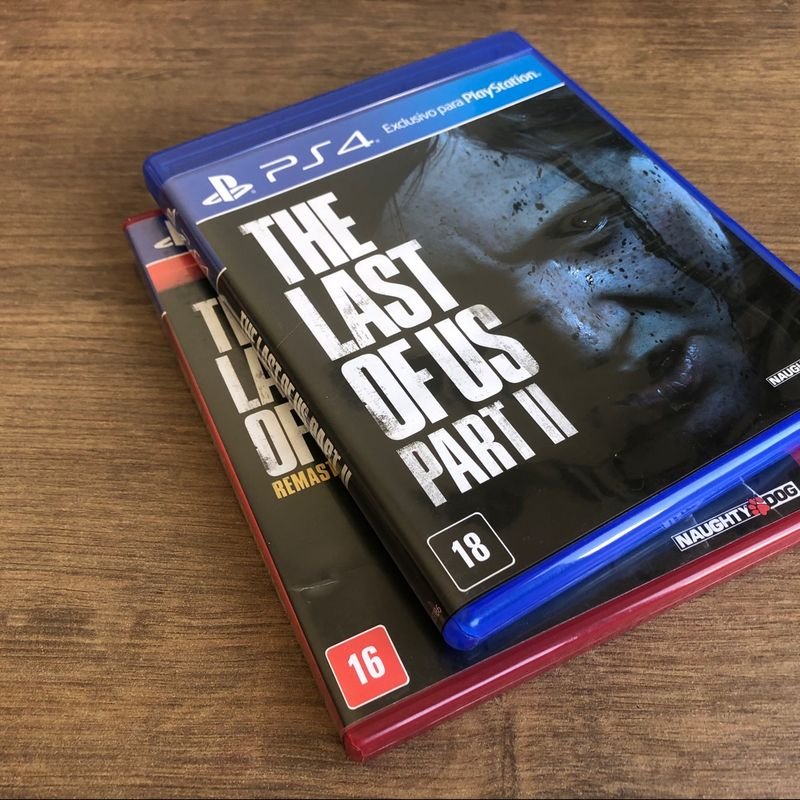 Kit Jogo The Last Of Us 1 e 2 - PS4