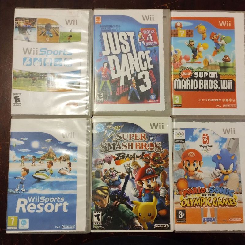 Nintendo Wii (japones) + 7 Jogos | Console de Videogame Nintendo Wii Usado  21905415 | enjoei