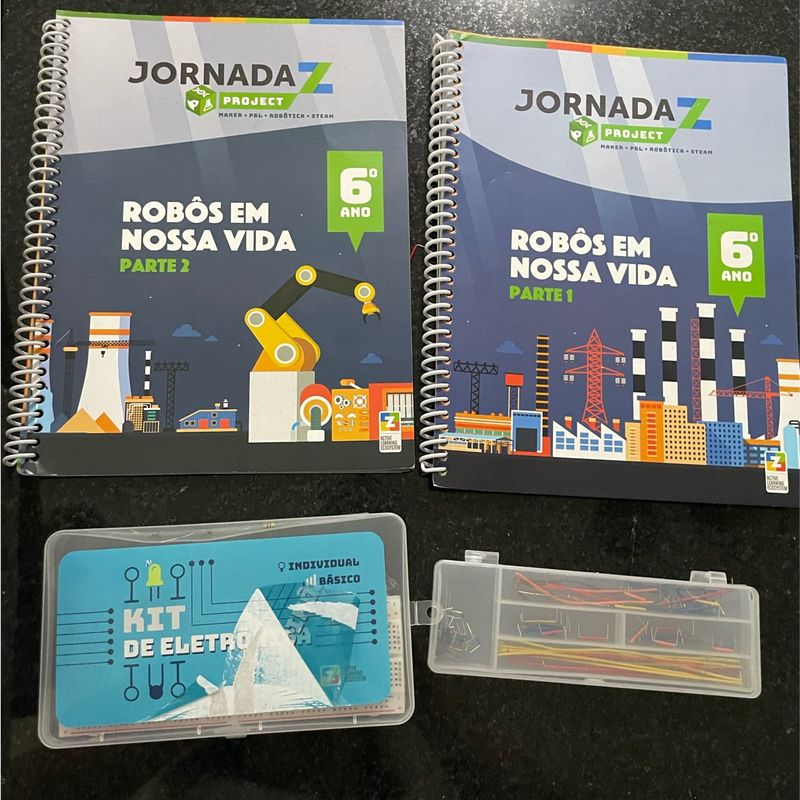 Kit Jornada Z, Project Robôs em Nossa Vida 6 Ano | Livro Zoom