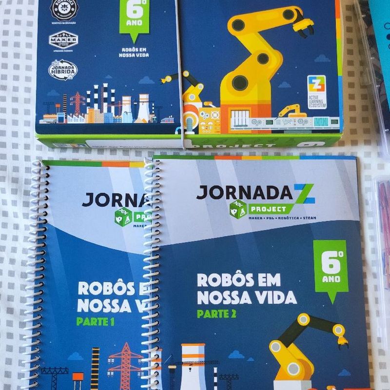 Kit Jornada Z Robótica 6° Ano Completo | Jornada Z Nunca Usado