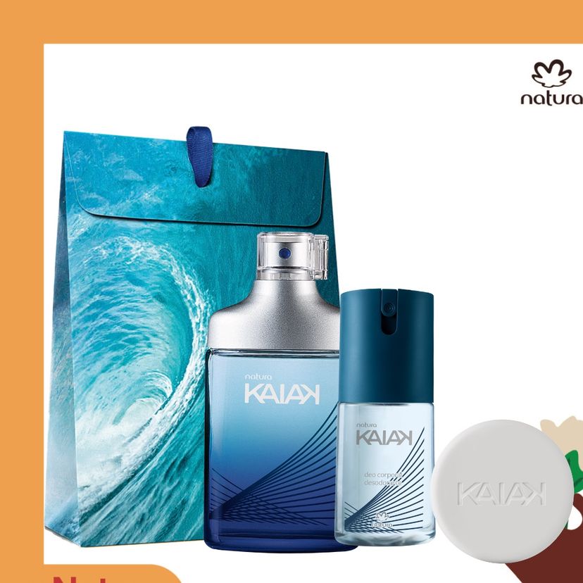 Kit Kaiak Masculino Colônia, Deocorporal, Sabonete e Embalagem Presente  Natura | Perfume Masculino Natura Nunca Usado 80114942 | enjoei