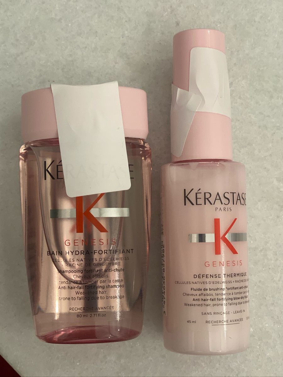 Kit Kerastase Genesis Shampoo+ Leave In Mini Produto p/ Cabelos