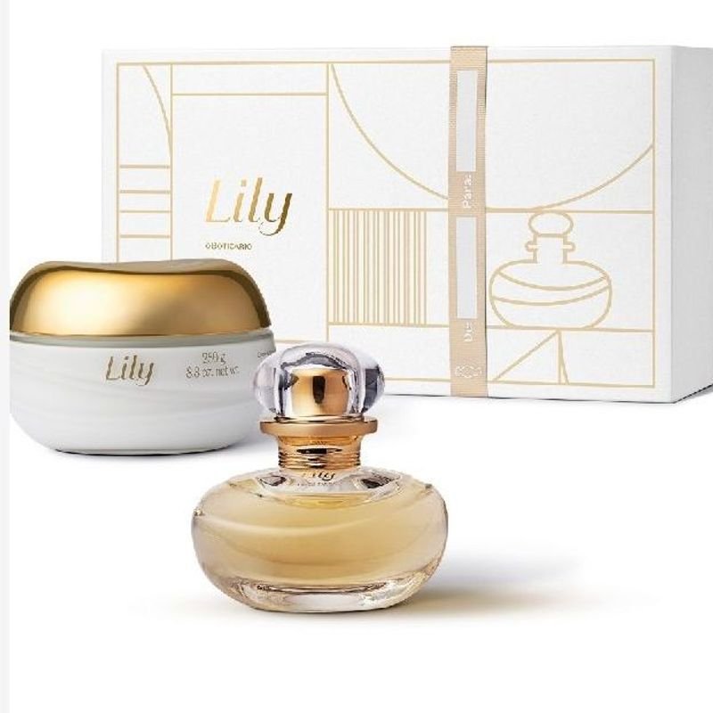 Combo Lily: Desodorante Colônia 75ml + Body Splash Desodorante Colônia  200ml