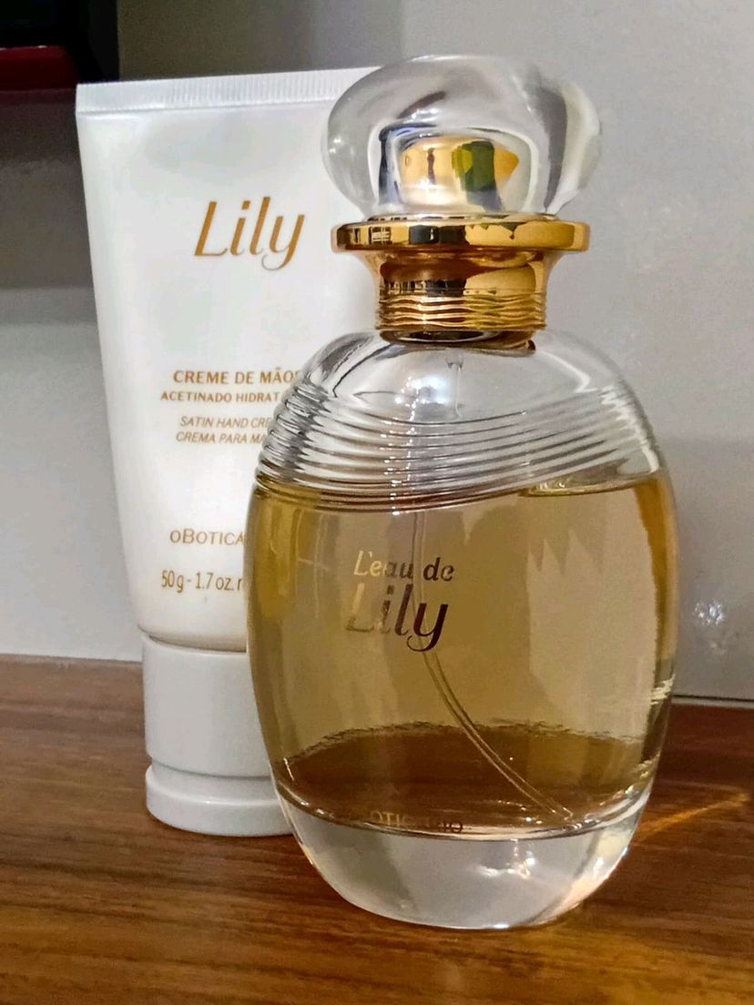 Kit Lily O Boticário Original L'eau de Lily e Creme de Mãos Acetinado ...
