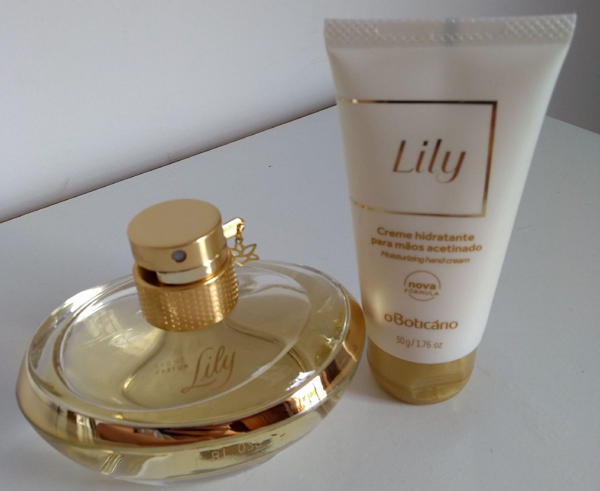 Kit Lily Perfume Hidratante Para Mãos Perfume Feminino Boticario Nunca Usado 39845720 Enjoei 1326