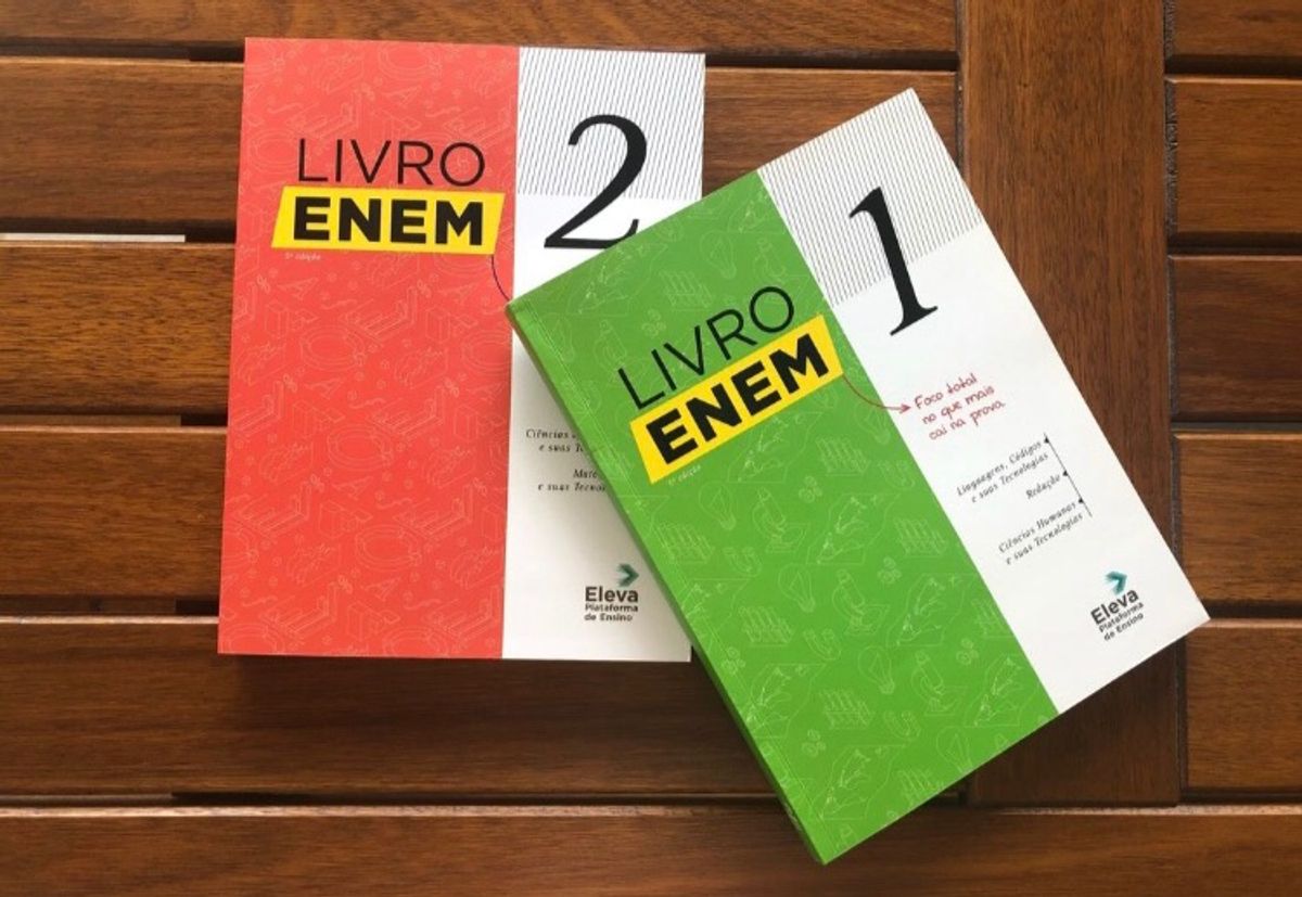 Kit Livro Pré Vestibular Enem Livro Plataforma Eleva Nunca Usado 51080952 Enjoei 4446