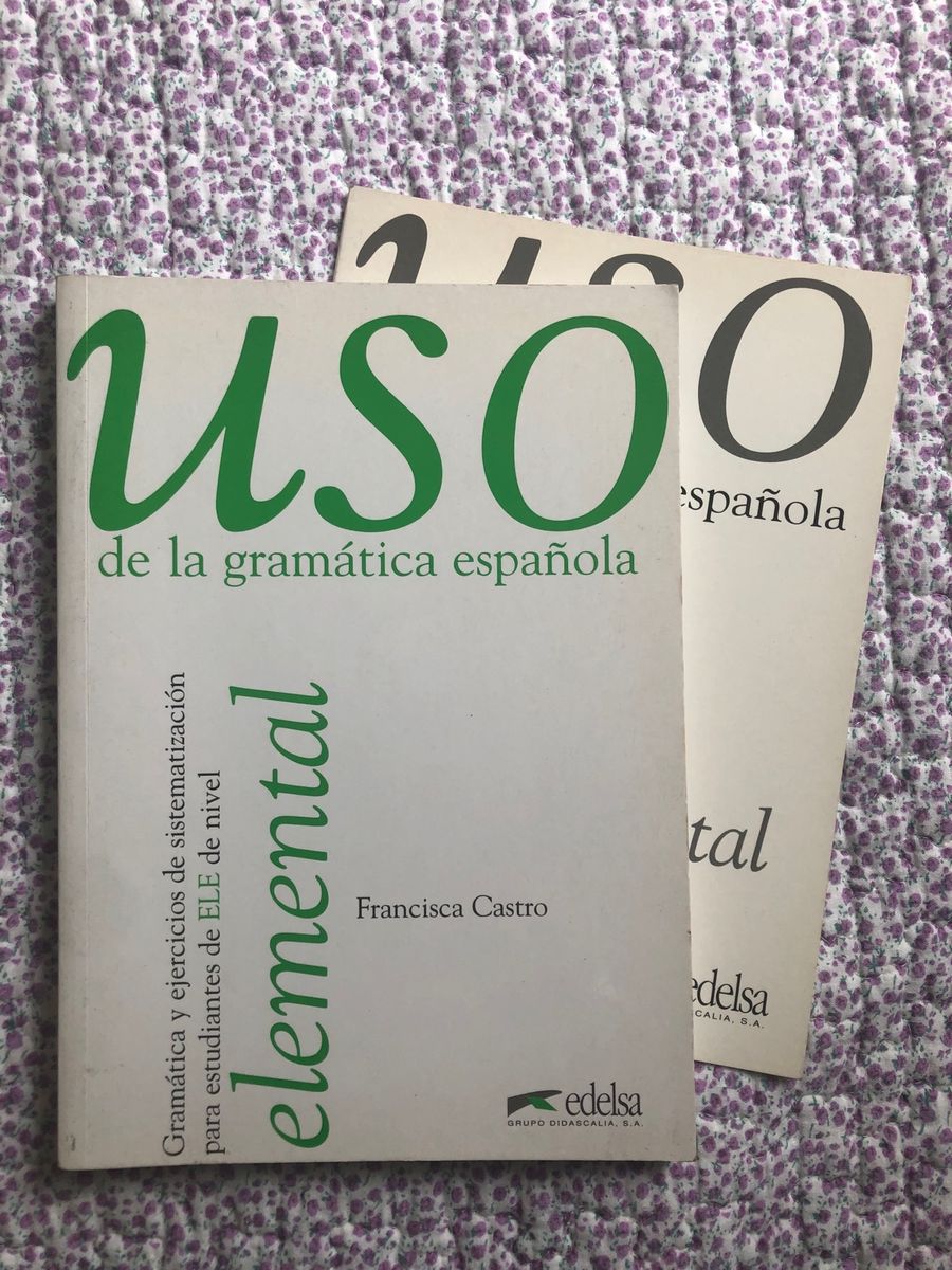 Kit livro uso de la gram tica espa ola elemental francisca castro