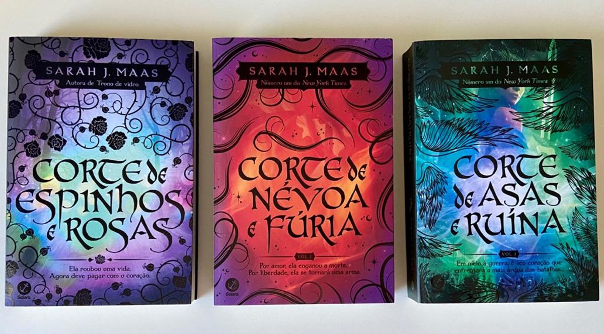 Kit Livros: Corte de Espinhos e Rosas (3 Volumes) | Livro Galera Usado