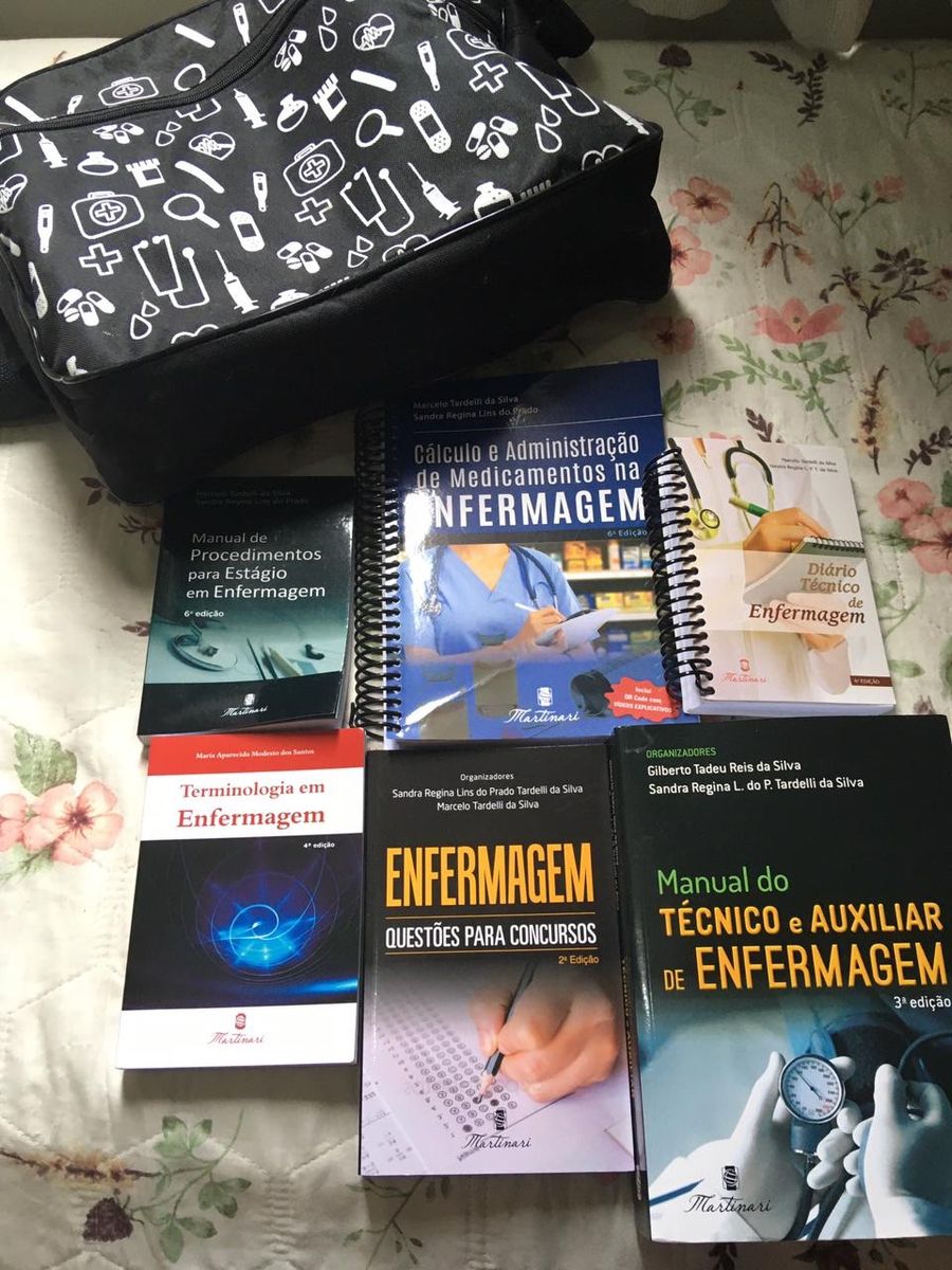 Kit Livros De Enfermagem Livro Martinari Nunca Usado 81797358 Enjoei 5287