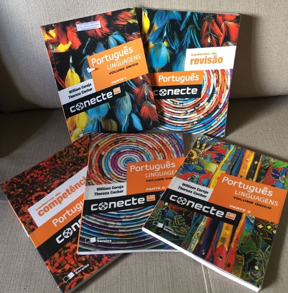 Kit Livros de Português Ensino Médio | Livro Usado 81757370 | enjoei