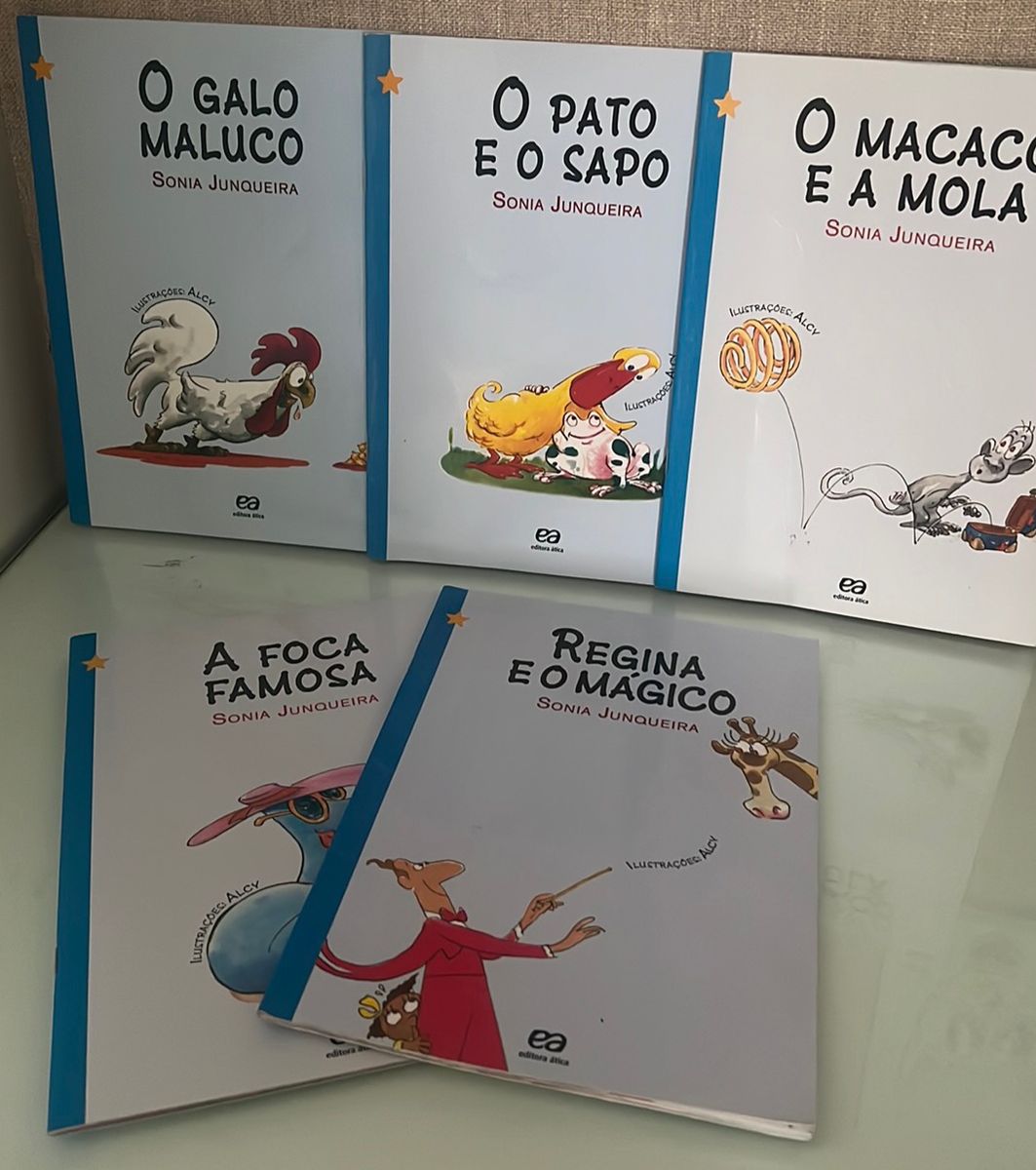 Kit Livros Estrelinha 1 - Sônia Junqueira | Item Infantil Editora ática ...