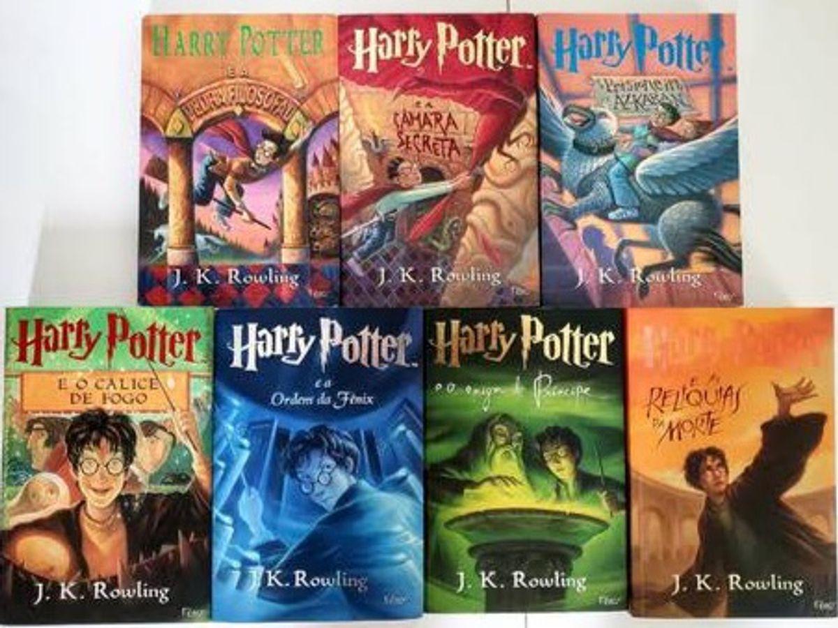 Kit Livros Harry Potter Ao Livro Harry Potter Usado Enjoei