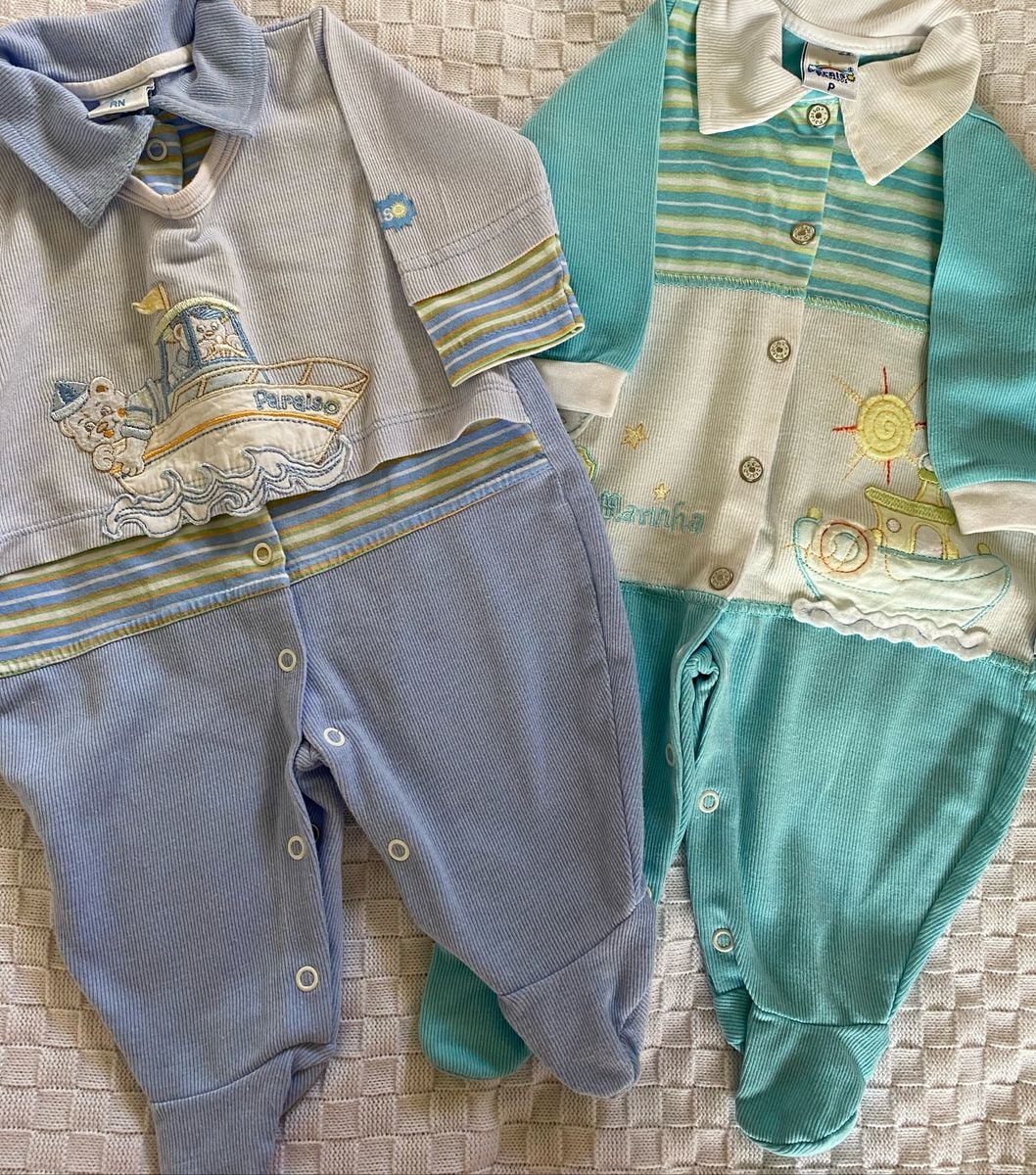 Kit Macacão Paraíso | Roupa Infantil para Bebê Paraiso Usado 97212413 ...