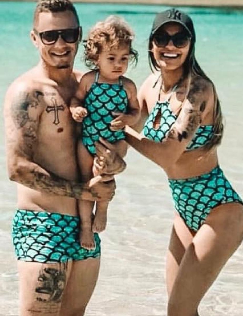 moda praia para familia