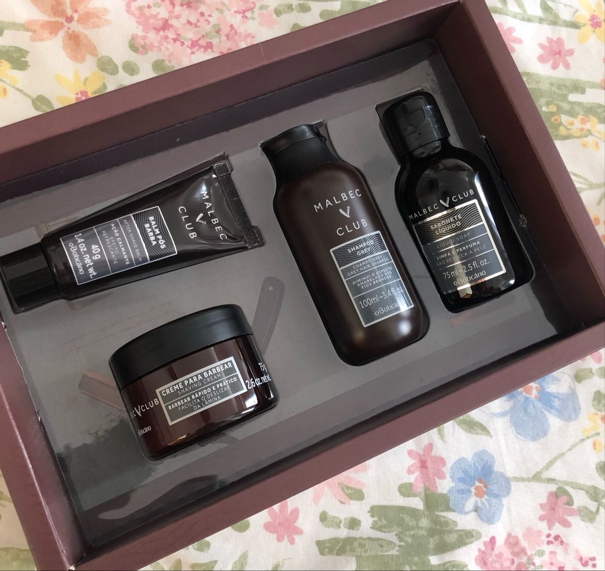 Kit Malbec Perfume Masculino O Boticario Nunca Usado Enjoei