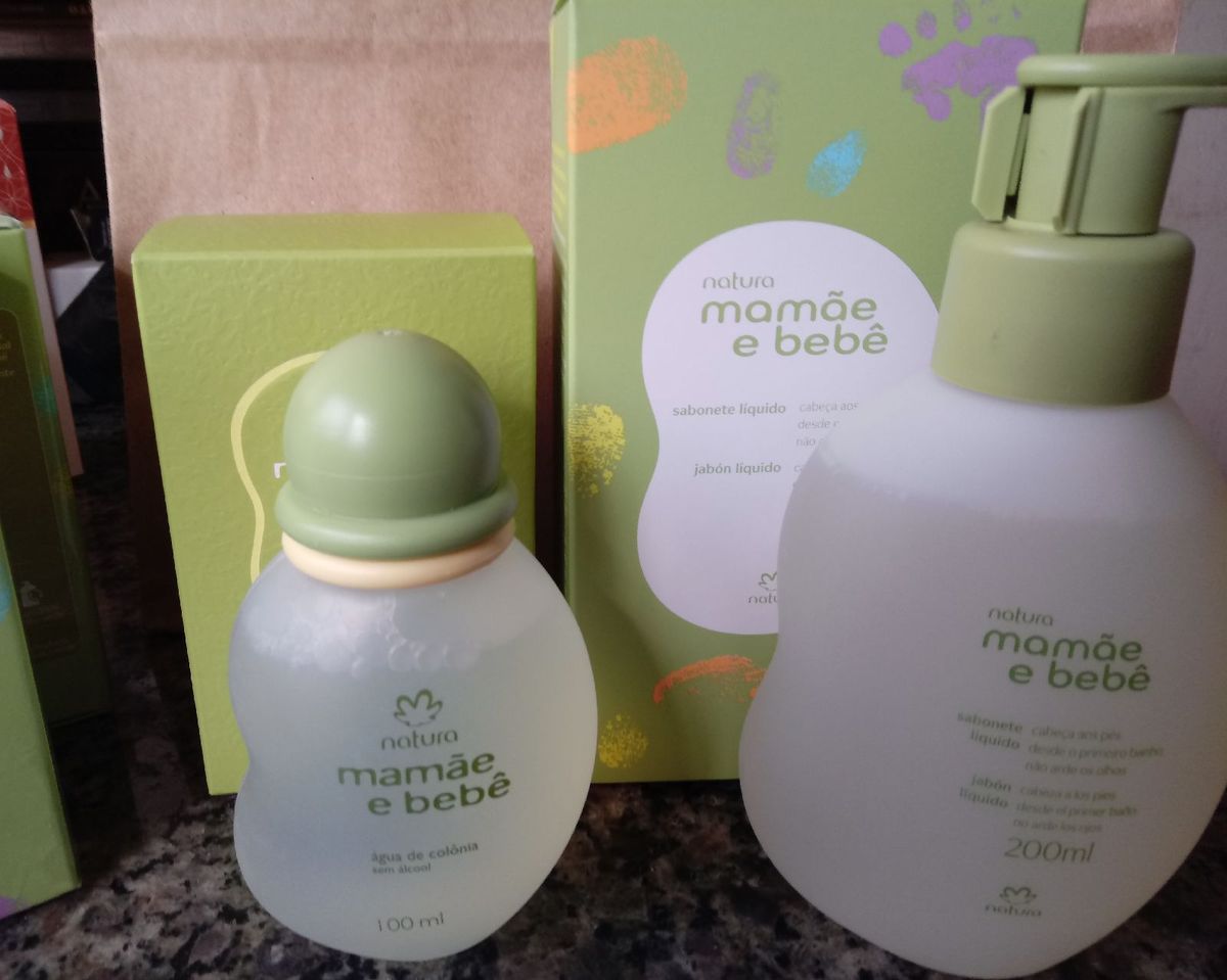 Kit Mamae Bebe Colonia Sabonete Natura Item Infantil Natura Nunca Usado Enjoei