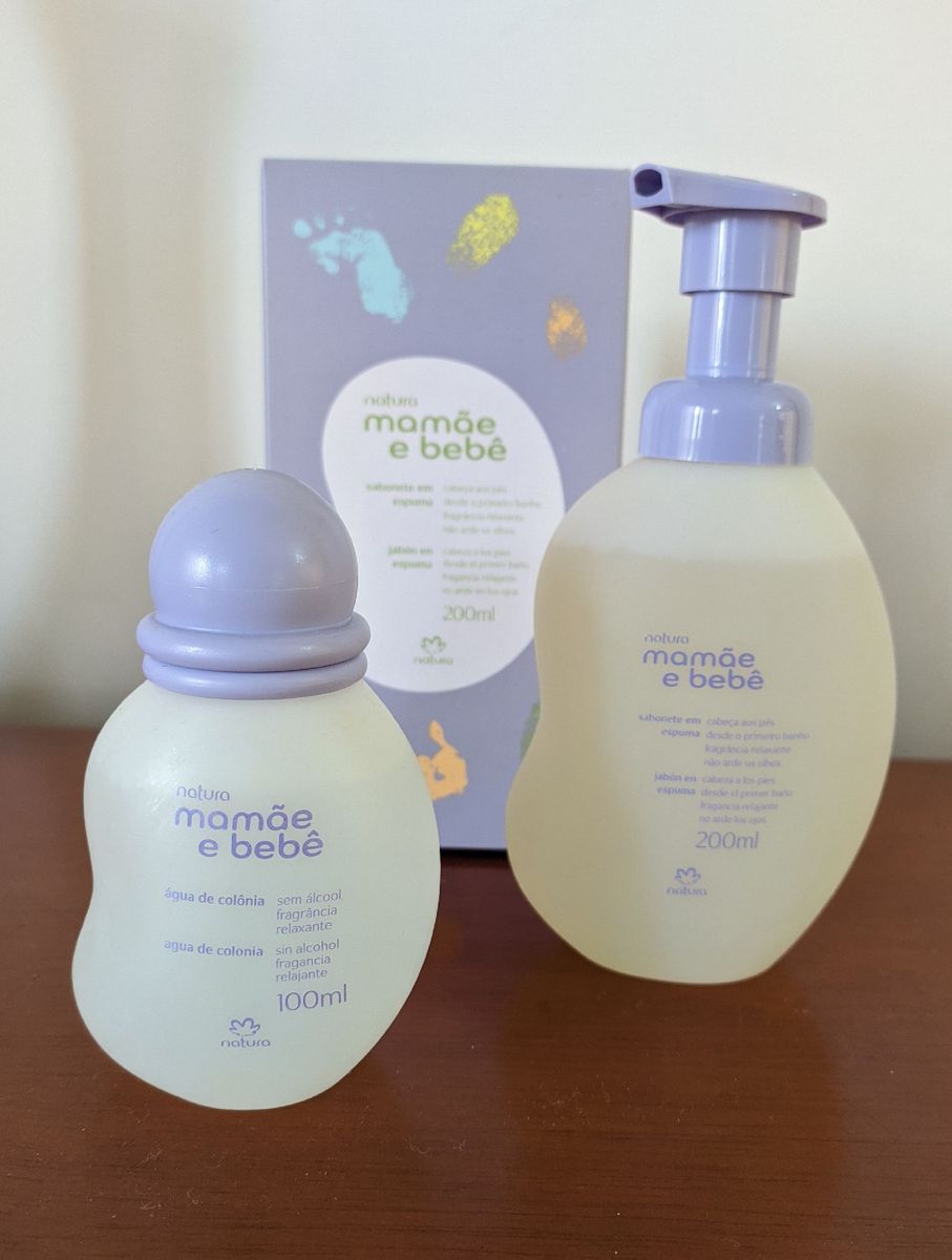 Kit Mamae E Bebe Relaxante Item Infantil Natura Nunca Usado Enjoei