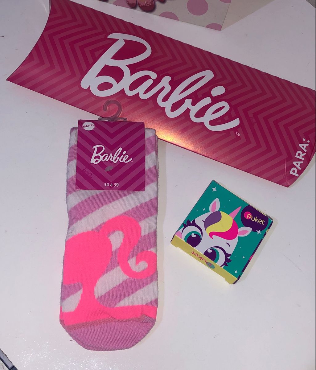 Conjunto Roupa Barbie Colegial Infantil Menina Verão