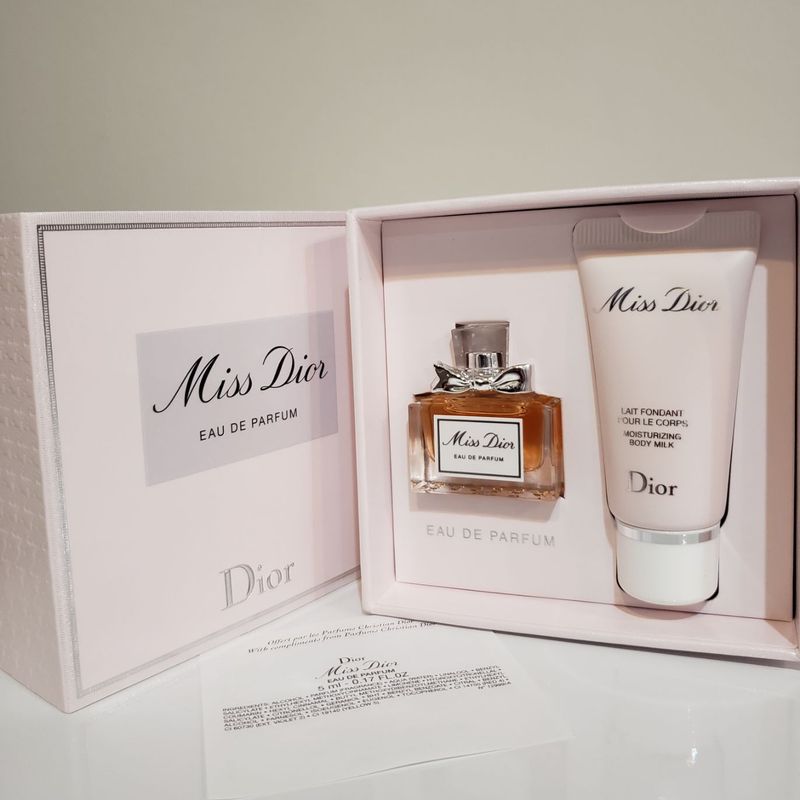 Kit Miniatura Perfume Miss Dior Edp Versão 2017 Original | Perfume Feminino  Miss Dior Nunca Usado 82518693 | enjoei