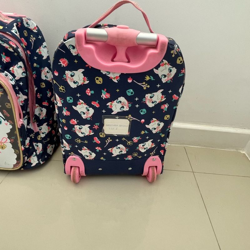 Kit Mochila e Lancheira Térmica Lhama Secret Puket Puket Usado