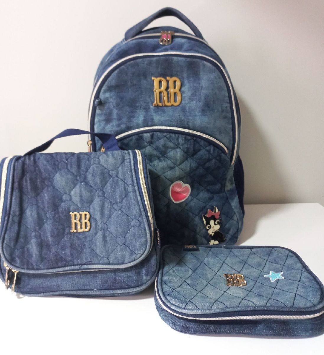 Mochila rb hot sale jeans