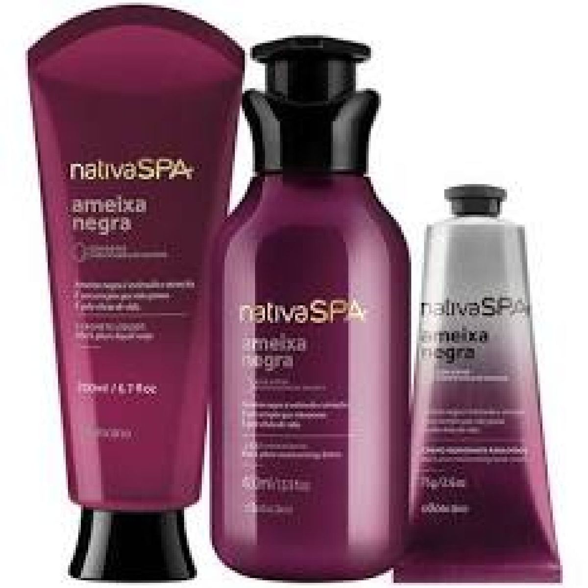 Kit Nativa Spa Ameixa Negra O Boticário, Creme Masculino O-Boticario Nunca  Usado 39252756