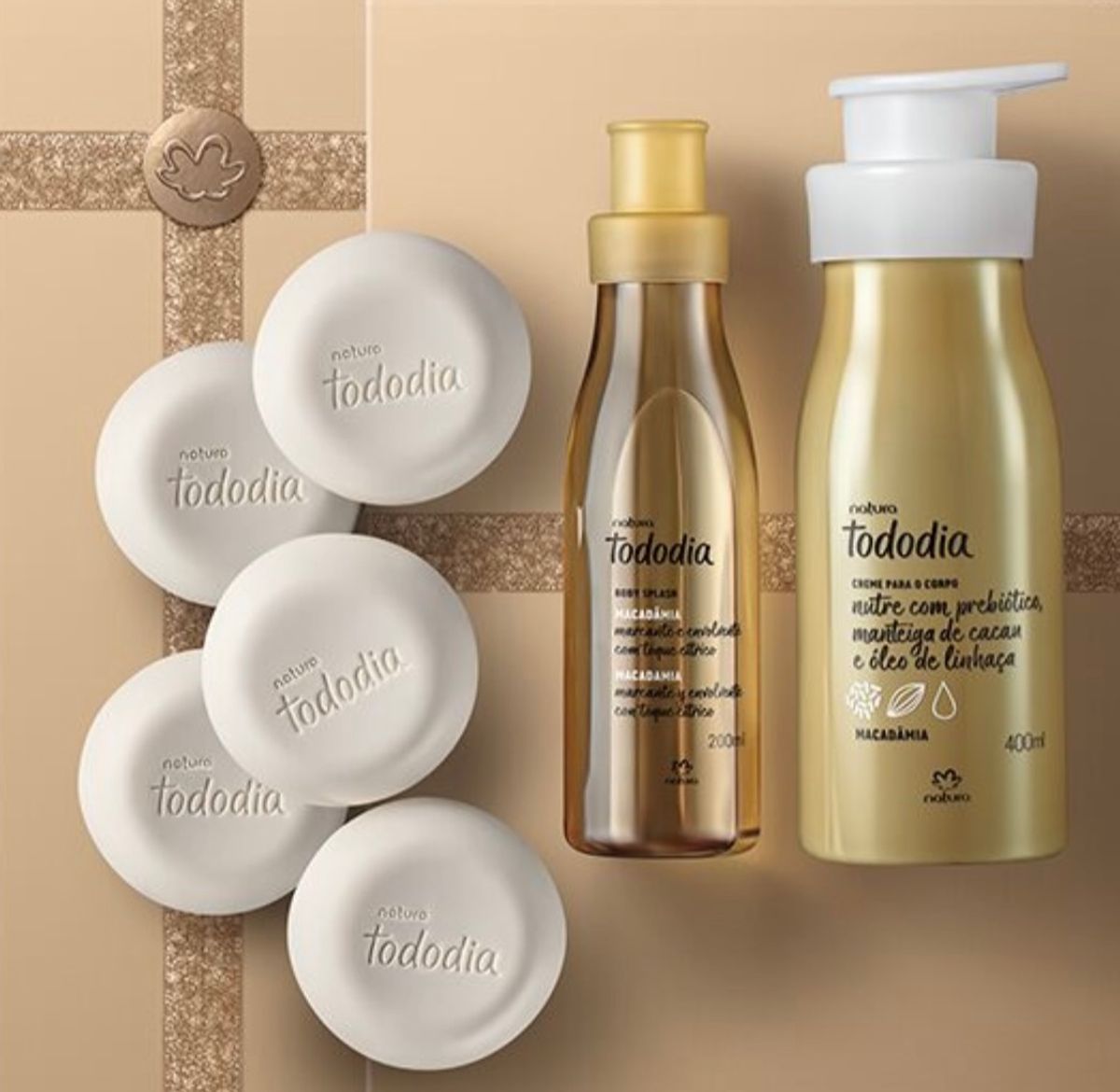 Kit Natura Macadamia Tododia | Cosmético Feminino Natura Nunca Usado  67788514 | enjoei