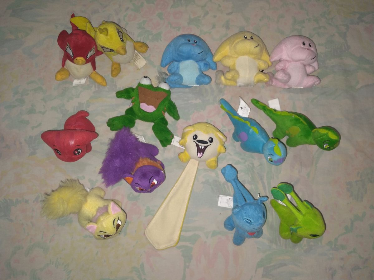 Kit Neopet Renner e Mcdonalds 14 Pelúcias Pelúcia Neopet Usado