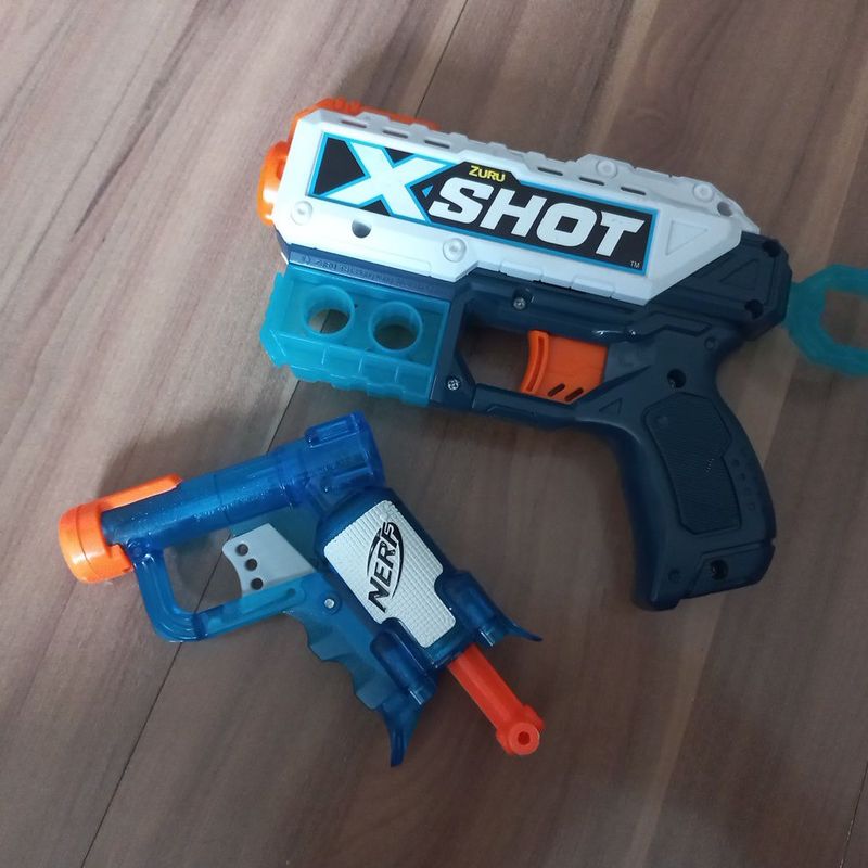 Nerf + Carregador + Mira, Brinquedo Nerf Usado 85113179