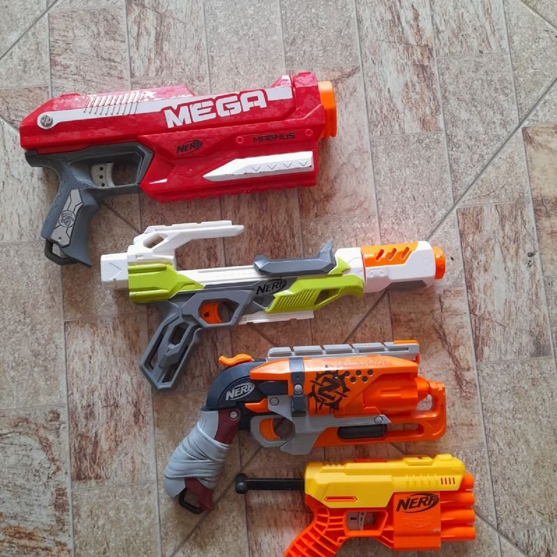 Nerf Mega Vermelha | Brinquedo Nerf Usado 87104064 | enjoei