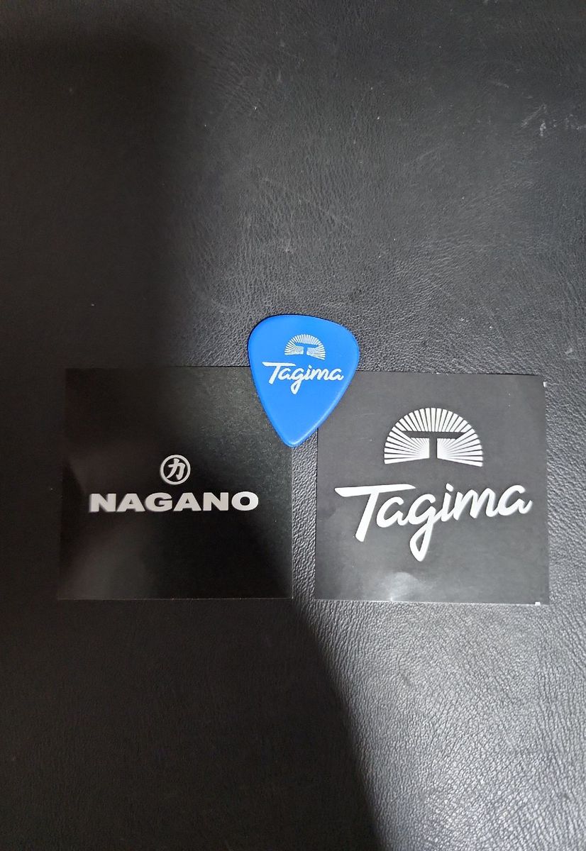 Kit Palheta para Guitarra e Violão Tagima e Adesivos Tdt Music Expo ...
