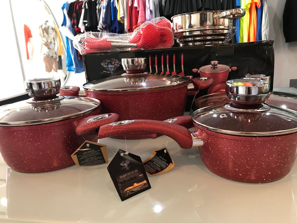 Kit Panela Quartzo Stone Linha Marble M Vel De Cozinha Nunca Usado Enjoei