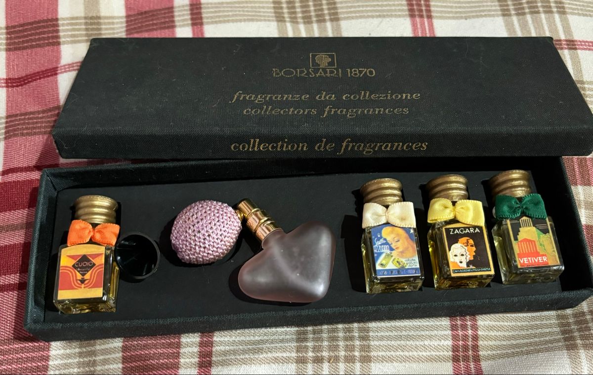 Kit Perfumes Vintage Borsari 1870 Perfume Feminino Borsari Nunca