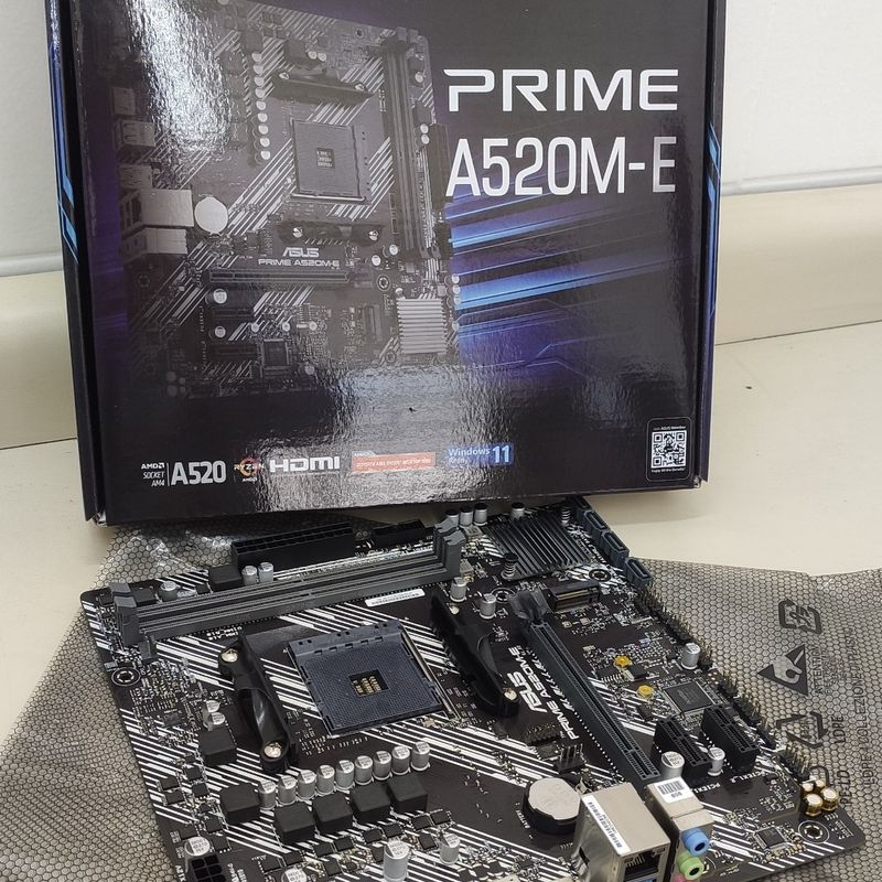 Kit Placa Mãe A520m e Ryzen 3200g 8gb Ddr4 Novo Lacrado Computador  Desktop Asus Nunca Usado 110015415 enjoei