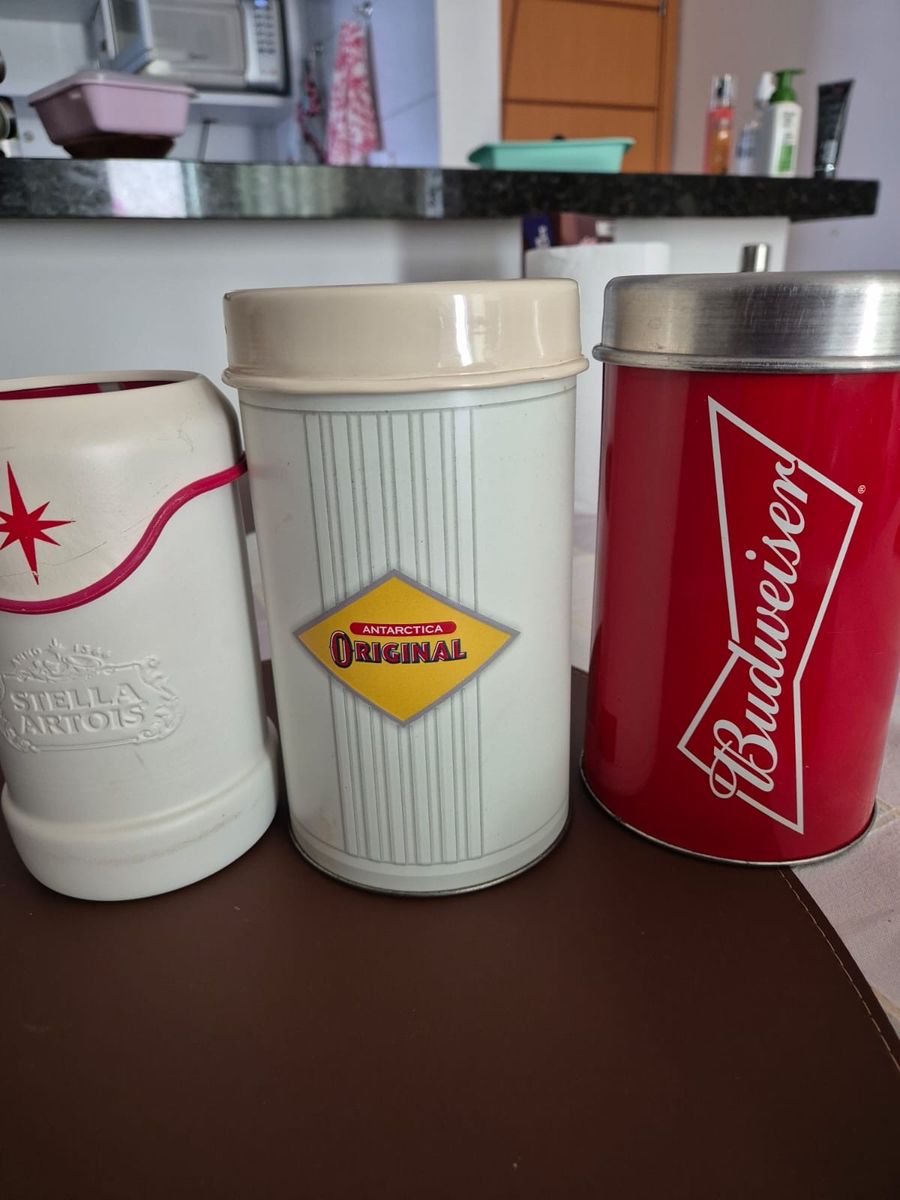 Kit Porta Cervejas- Ambev - Original, Stella Artois e Budweiser ...