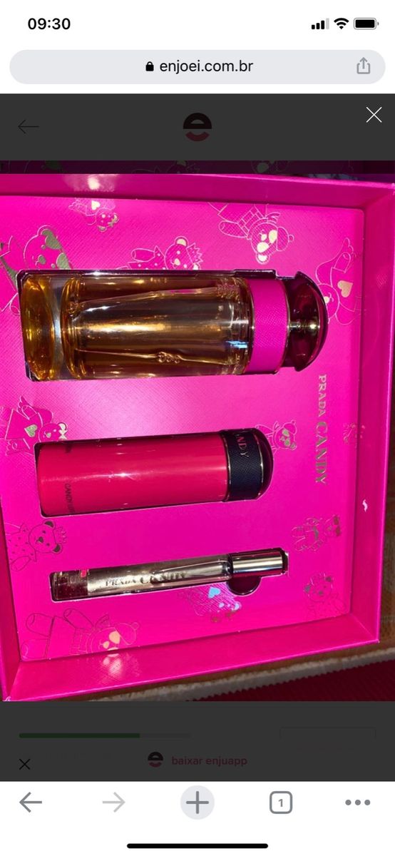 Kit Prada Candy Edp Perfume Feminino Prada Usado 76893436 enjoei