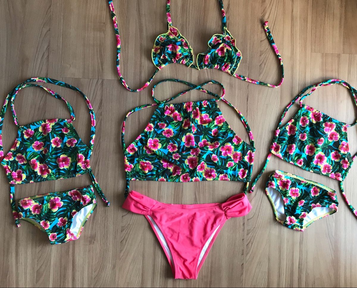 Biquíni Roupas Iguais Para MÃ£e E Filha Biquíni Fotos De Roupas