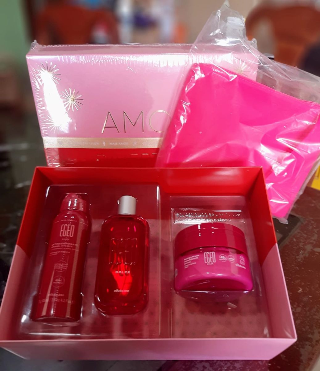 Kit Presente Egeo Dolce (4 Itens)  Perfume Feminino O Boticário