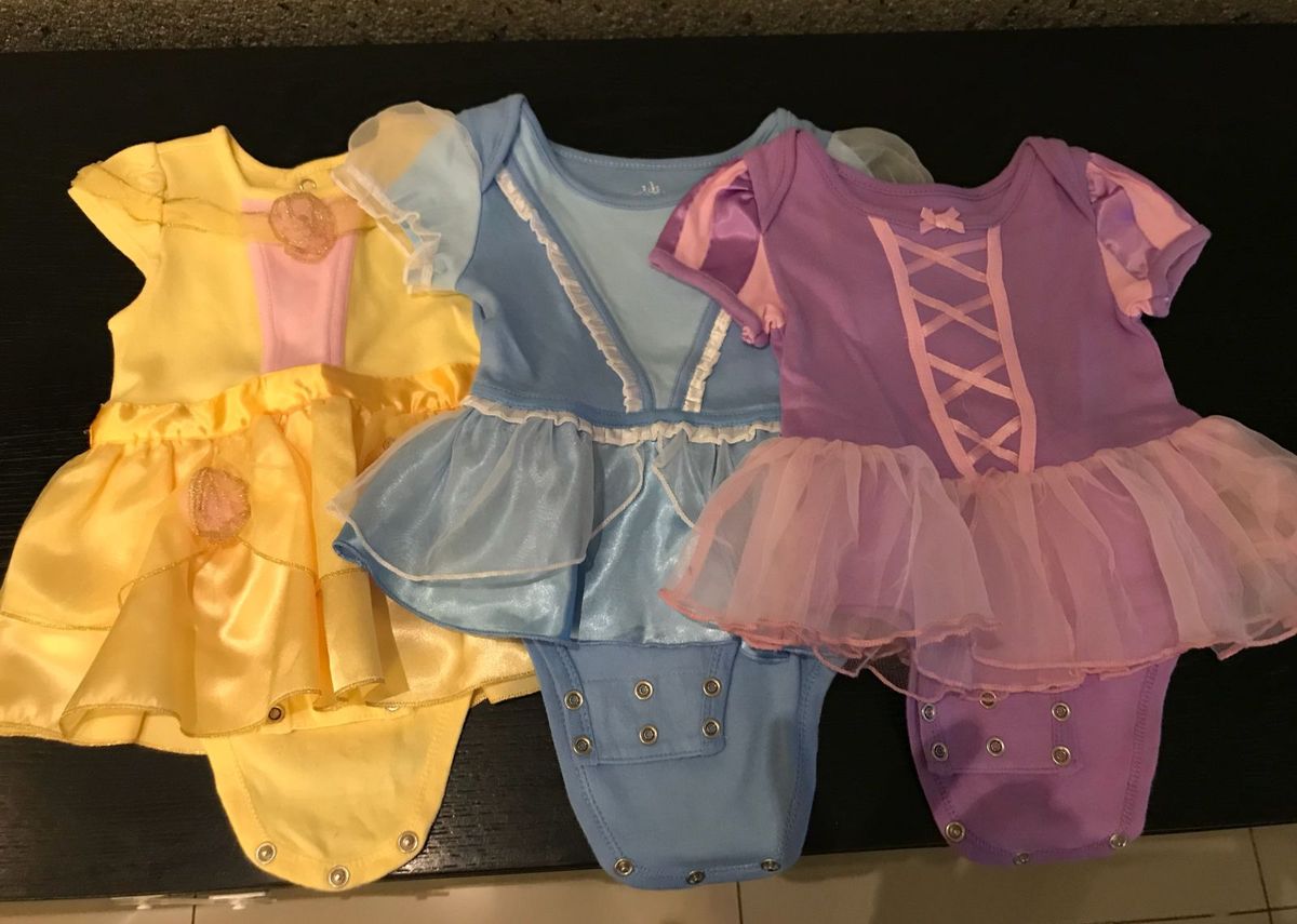 roupa de princesa para bebe