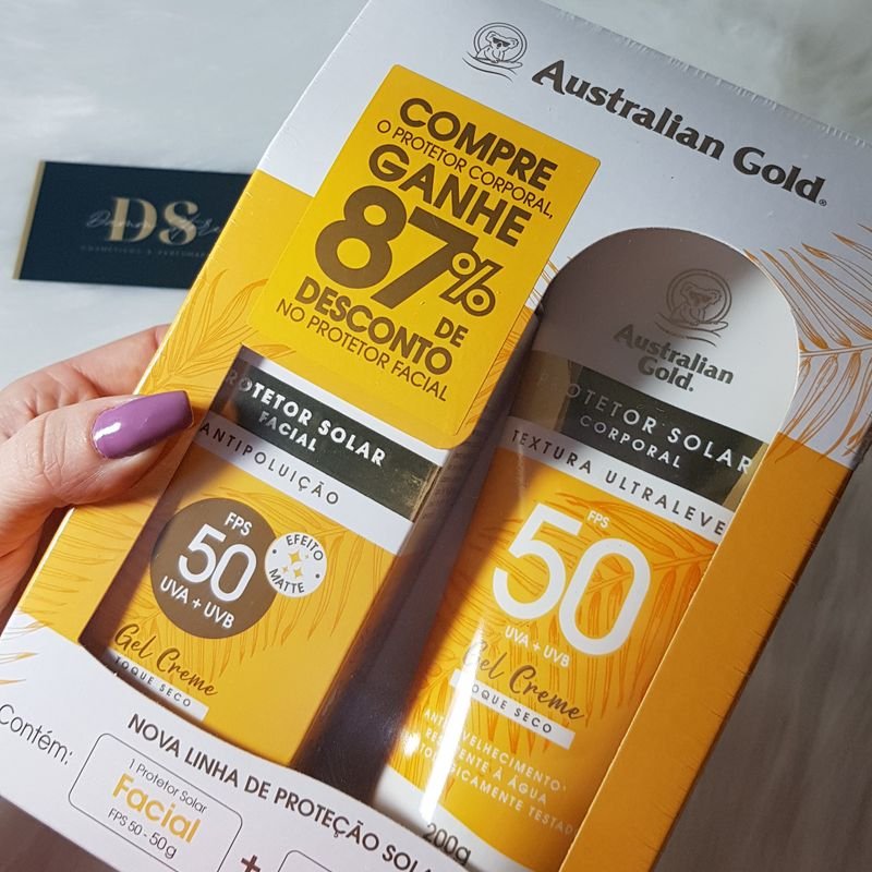 Australian Gold Protetor Solar Facial Matte FPS 50 50g 50g