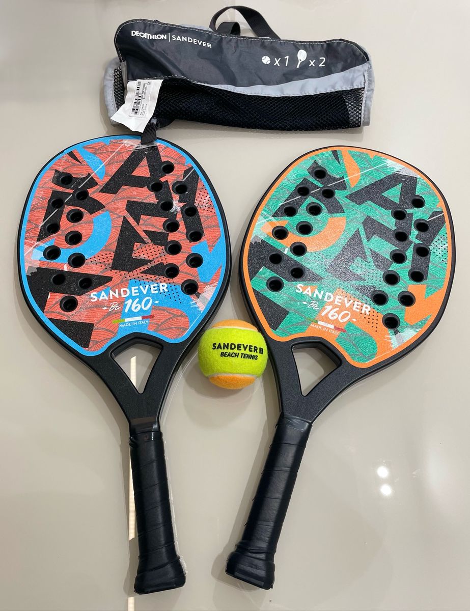 Kit Raquete de Beach Tennis Decathlon Item p/ Esporte e Outdoor
